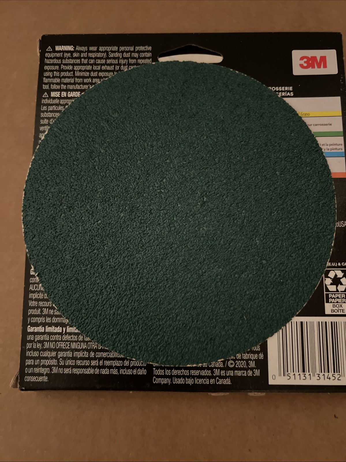 3M Sanding Discs with Stikit Attachment 10 Pack, 31452, 6 in, 40 grit