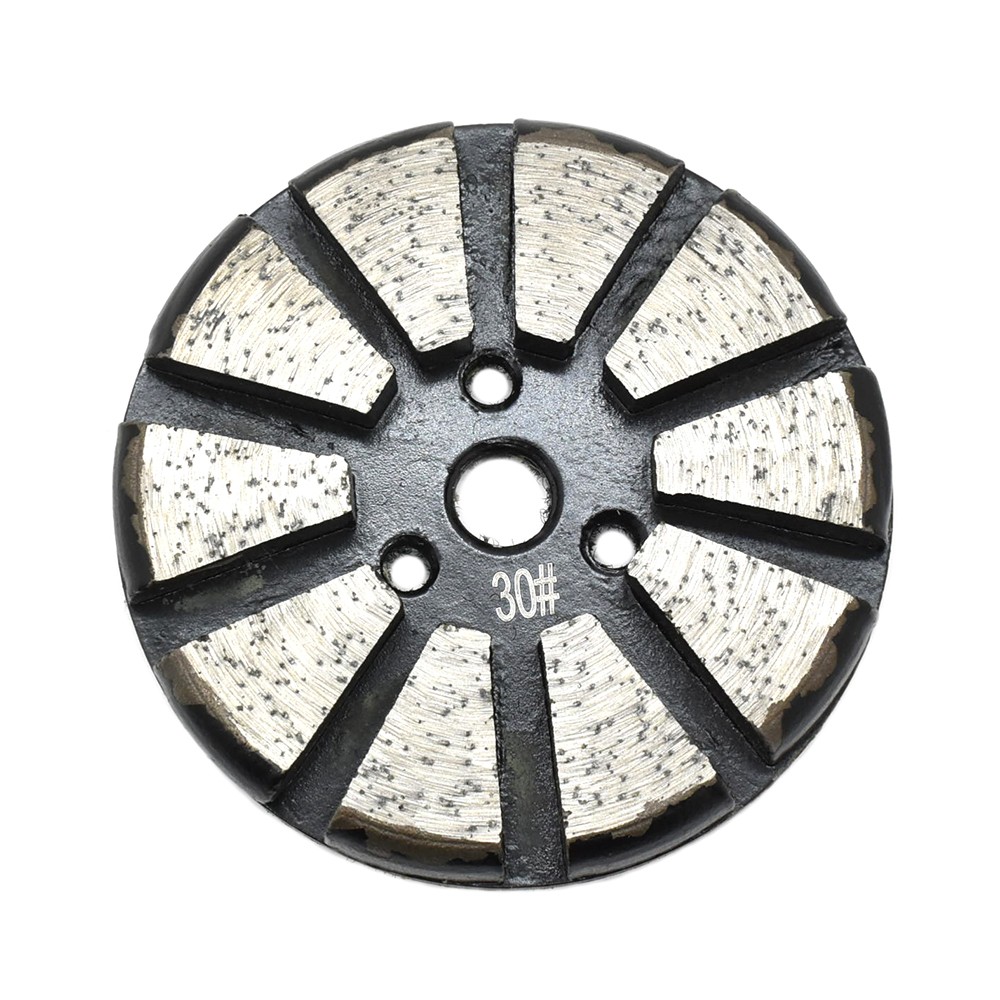 PP330 3″ Metal Bond Diamond Concrete Floor Grinding Disc with 10 Diamond Segment