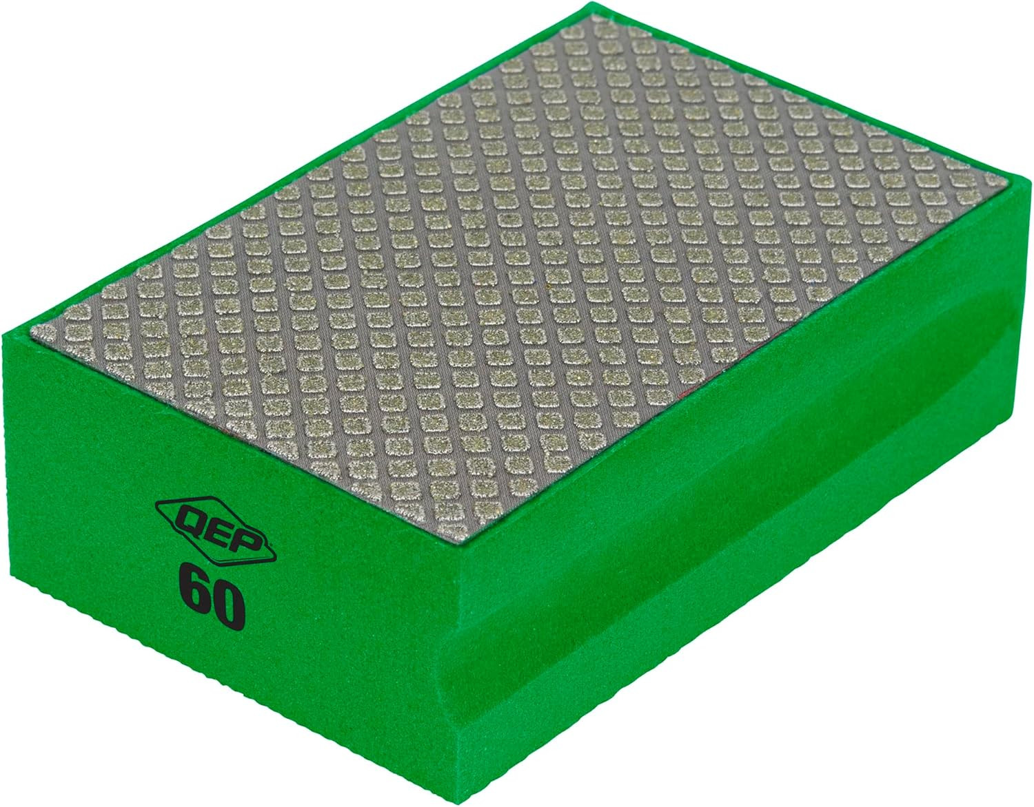 Coarse 60-Grit Diamond Sanding Block for Heavy-Duty Surface Prep