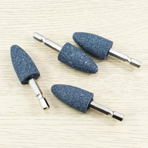 ??????? 10 Pcs 20 mm Bullet Shape Rotary 10 Pcs 20mm Bullet Shape