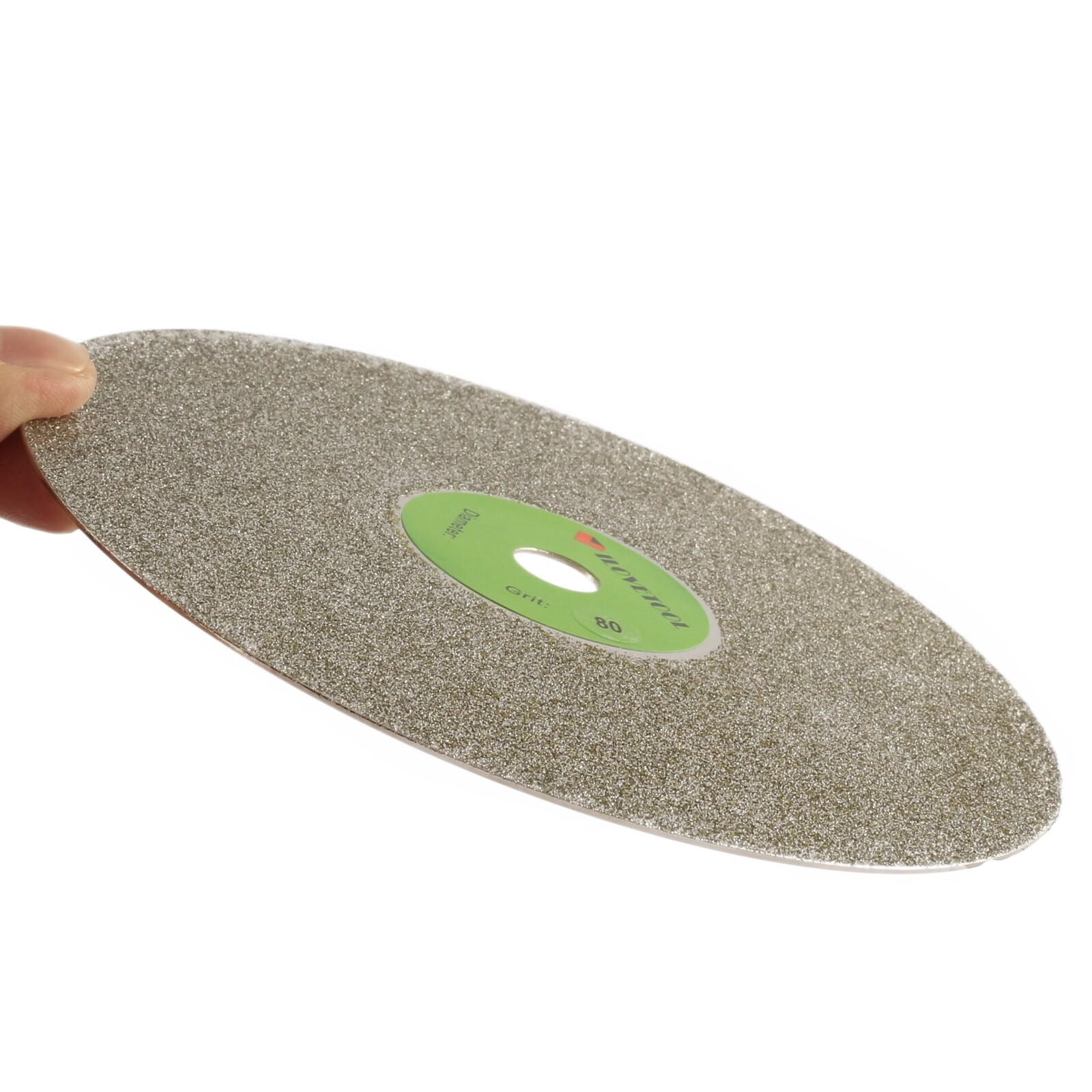 2Pcs 4 inch Diamond Grinding Disc Flat Lap Disk 80 Grit Coarse Stone Tools