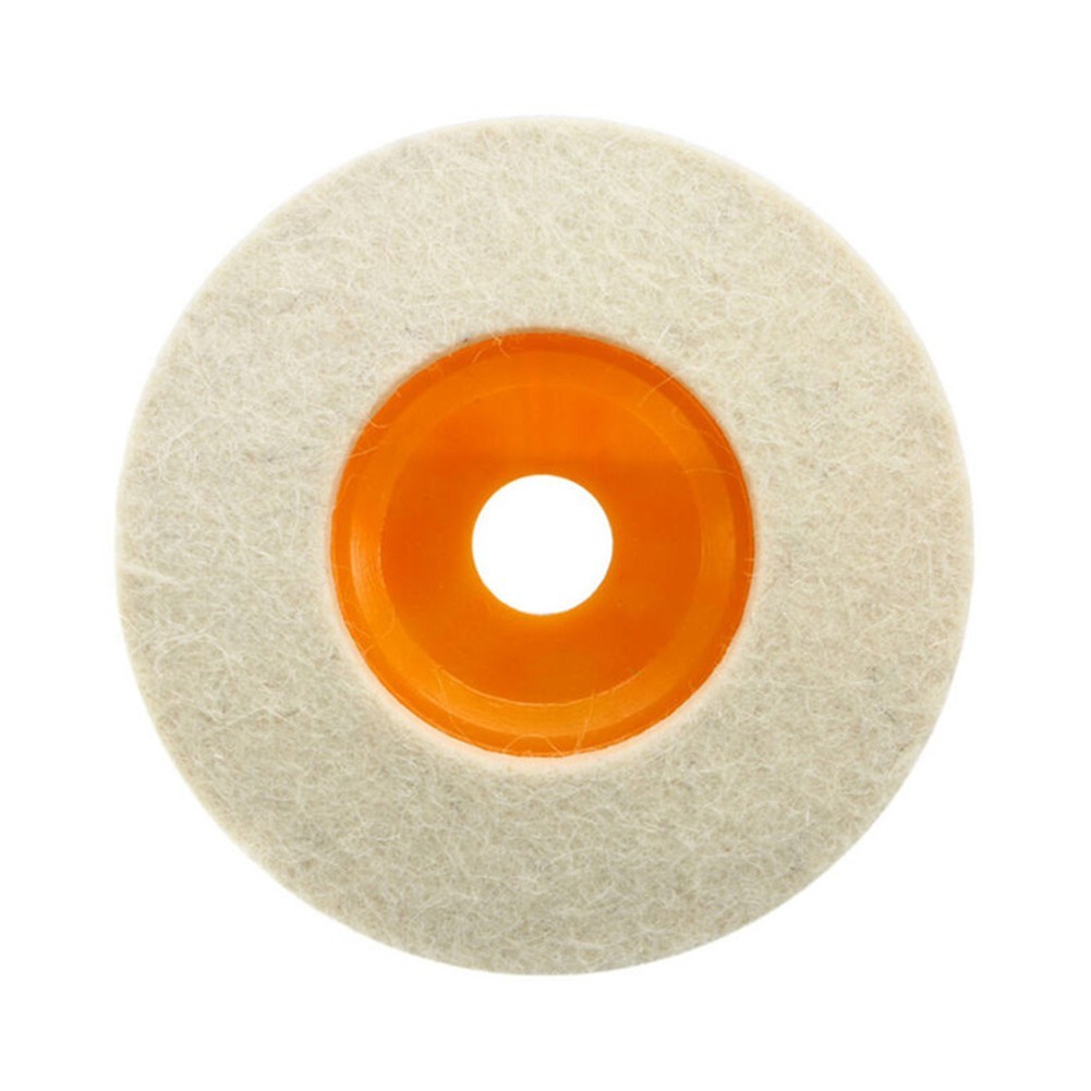 3pcs 4In 100mm Wool Polishing Wheel Buffing Angle Wheel Polishing Disc Abrasive