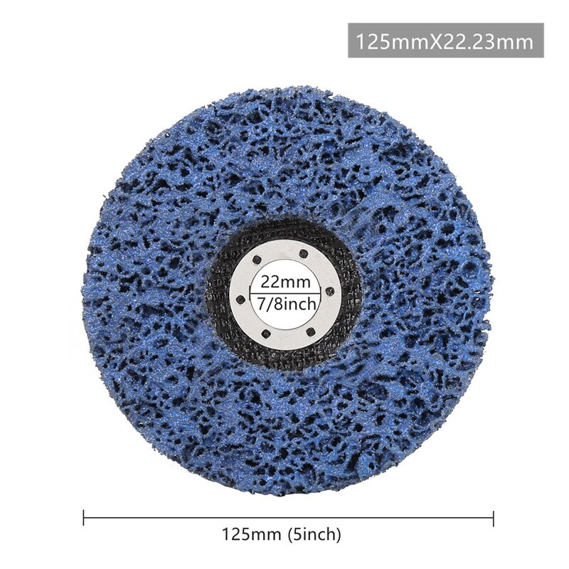 4″-7” Poly Strip Disc Wheel Paint Rust Removal Clean Abrasive for Angle Grinder