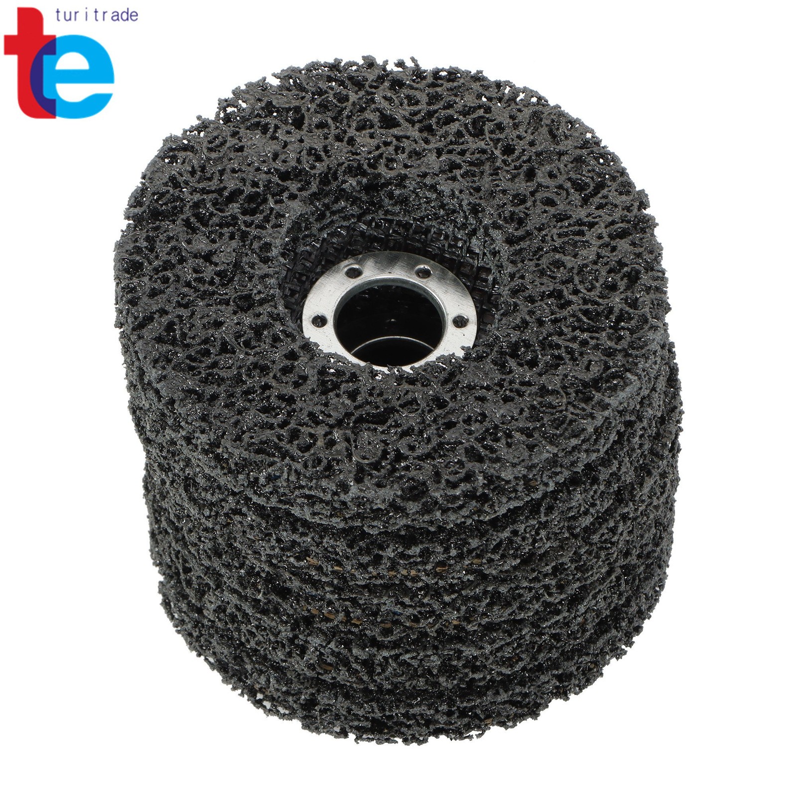 10 Pack 4-1/2Inch x 7/8Inch Strip Discs Wheel Black Diamond Grinding Discs