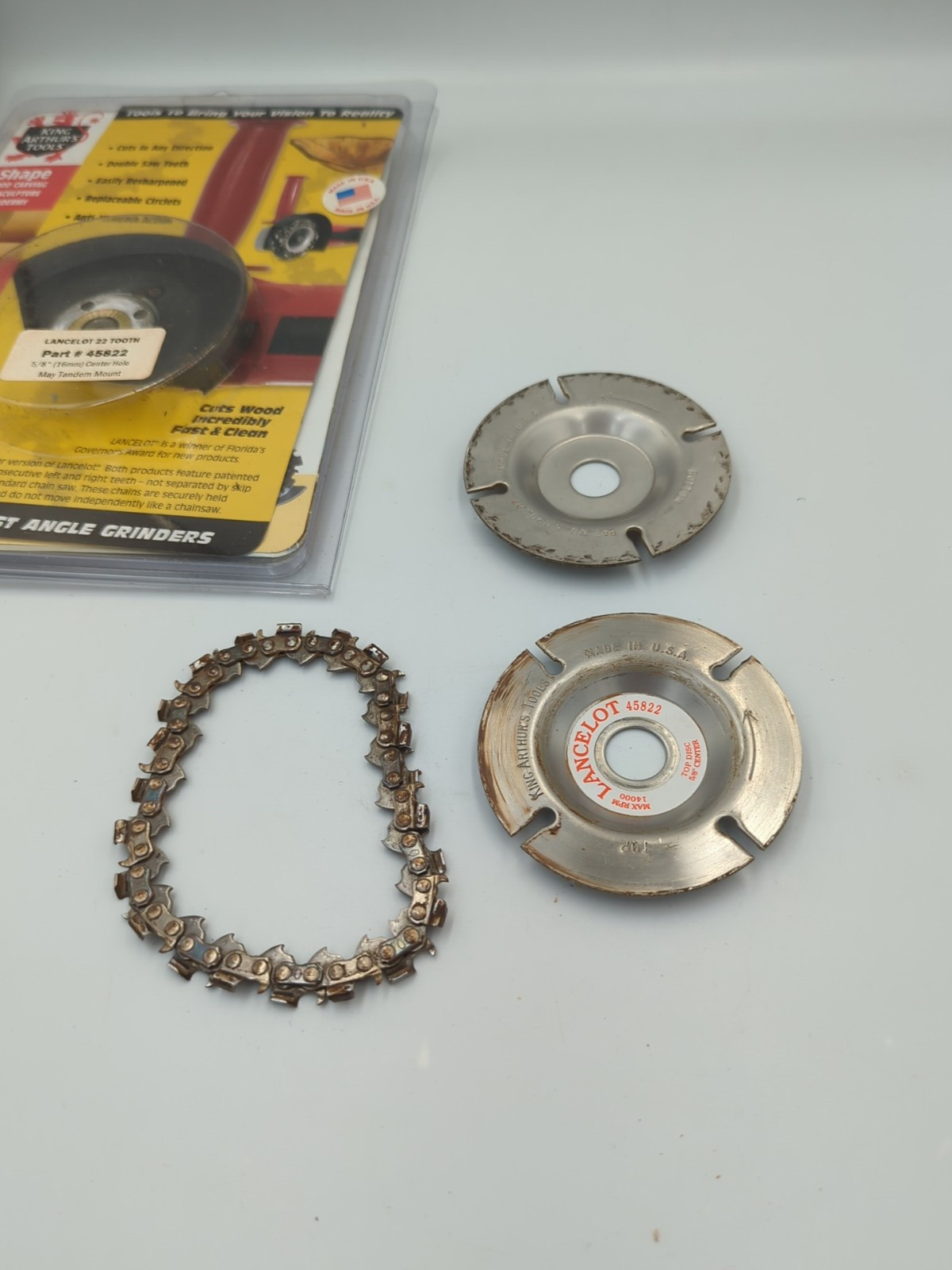 King Arthur’s Tools 45822 Lancelot 22 tooth 5/8″ Chain saw wheel