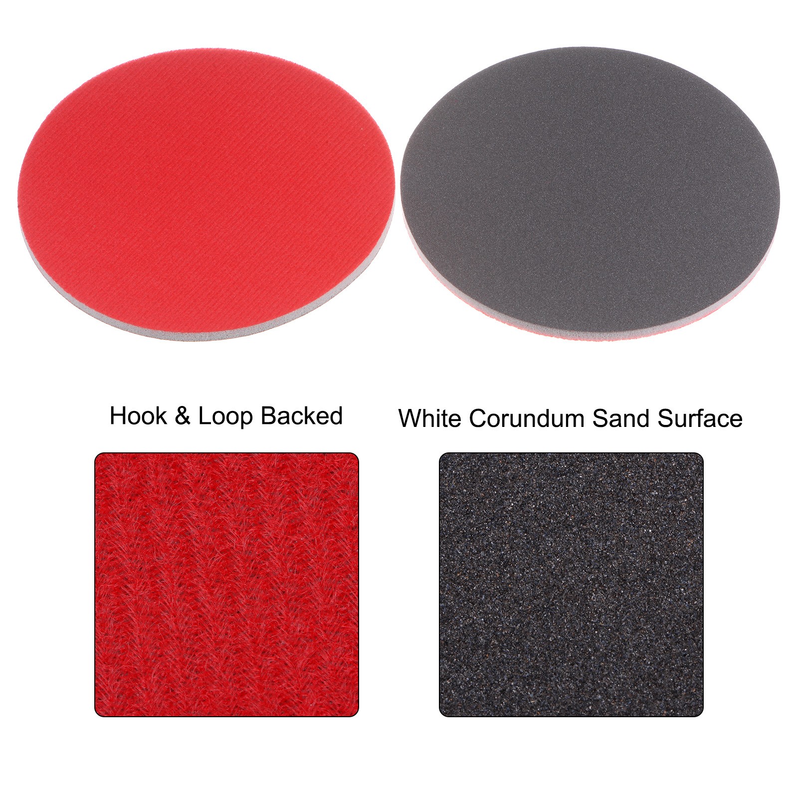 20pcs 600 Grit Sanding Sponge 5″ Hook Loop Sponge Sanding Disc Wet/Dry