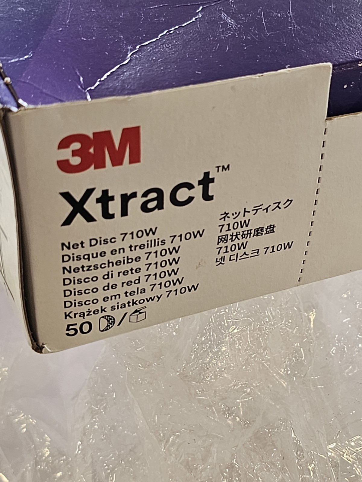 2 boxes 3M Xtract 66527 Net Disc 710W 120+ Cubitron II Discs 2 boxes READ!