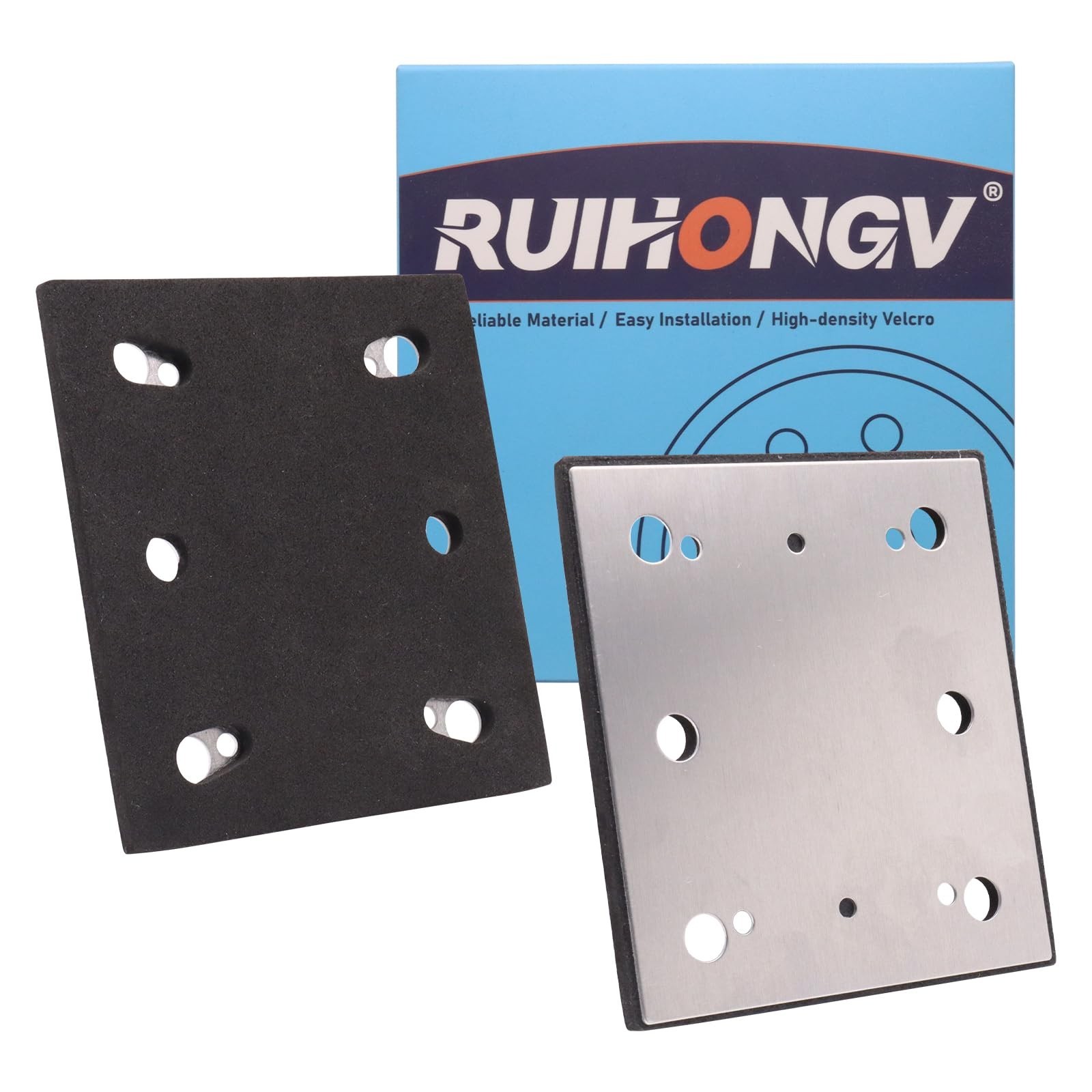 2 Pack Replacement Sanding Pads for 1/4 Sheet Palm Sander | Fits BO4556, B04510