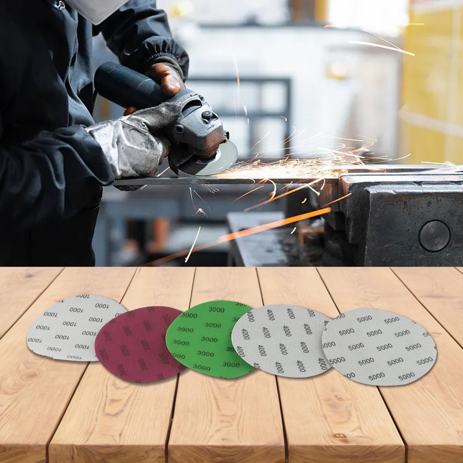 Sandpaper Polishing Sanding Disc Silicon Carbide Waterproof High Quality