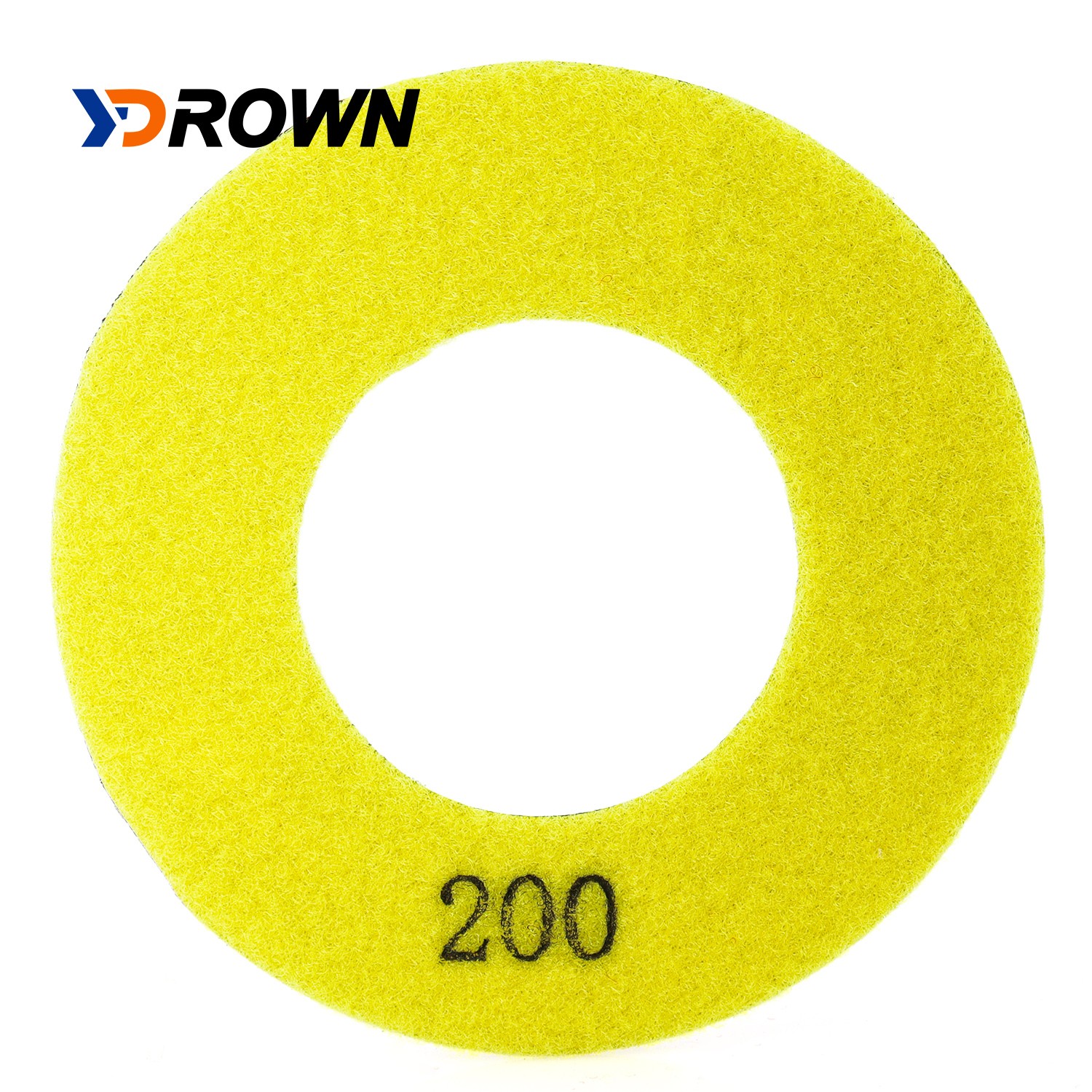 5″ 2PCS Diamond Polishing Pad 2mm Thickness Sanding Disc Dry Use Polisher Tool