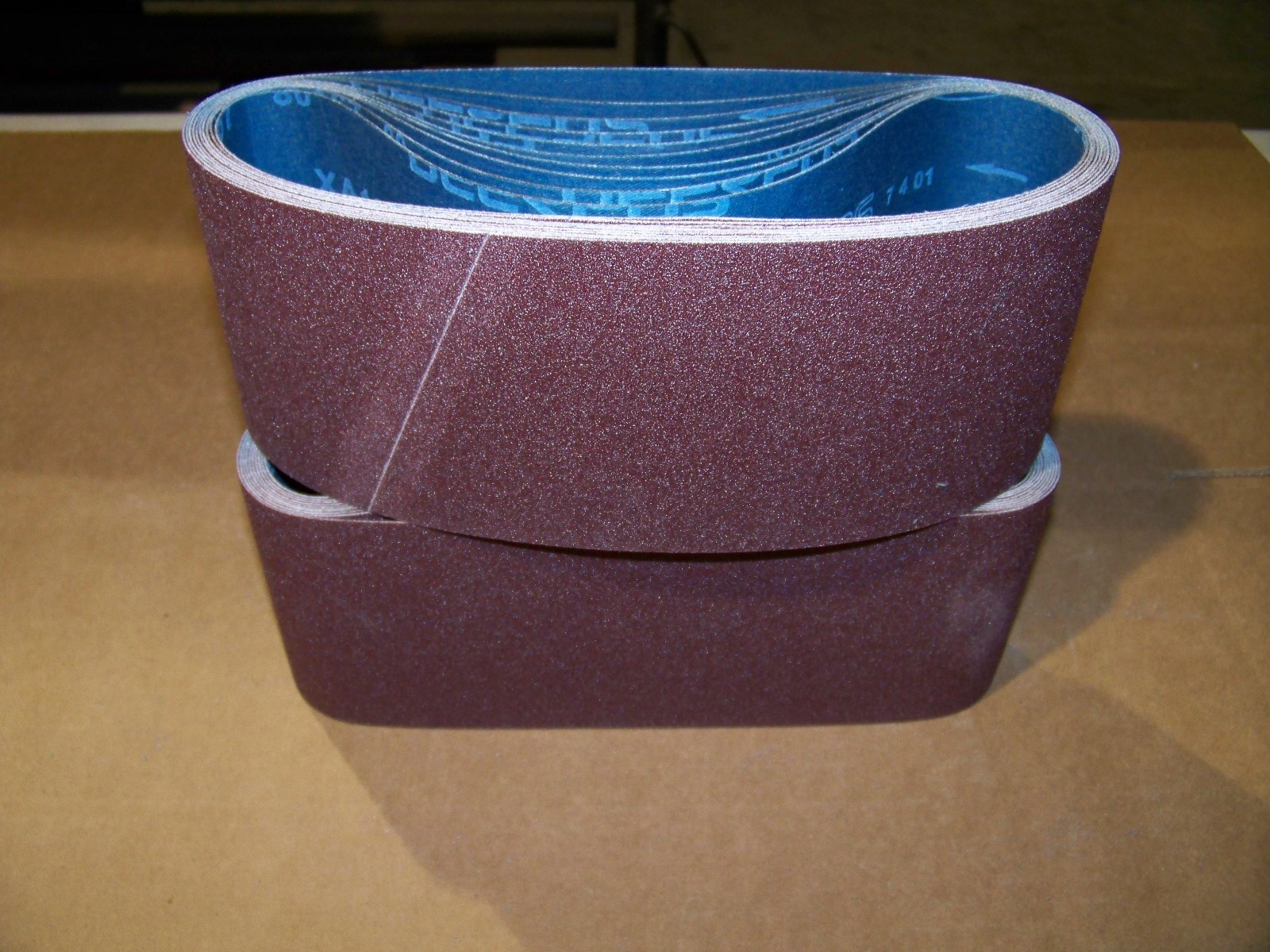 PREMIUM A/O, X-WEIGHT SANDING BELTS 4″ X 24″, 10 – PACK, 120-GRIT