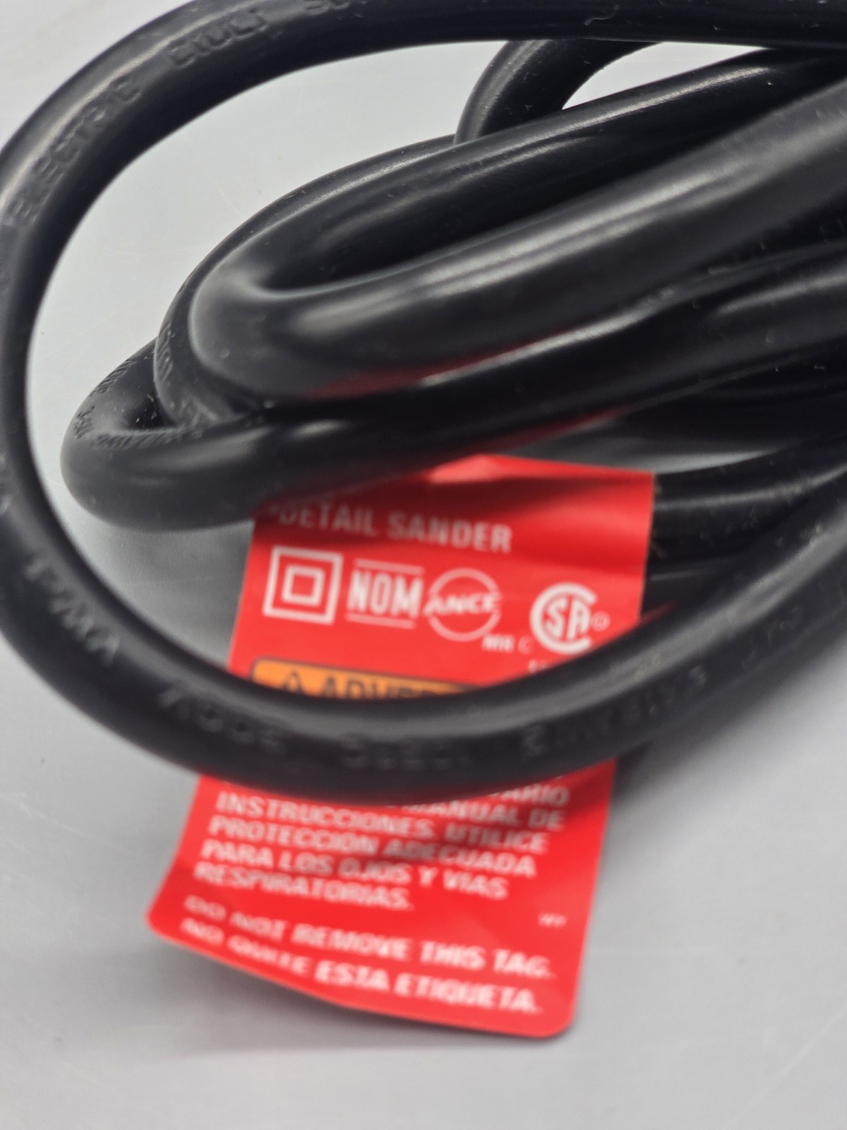 OEM CRAFTSMAN 1.2 Amp Detail Mouse Sander CORD ONLY FOR CMEW210 Replacement Cord