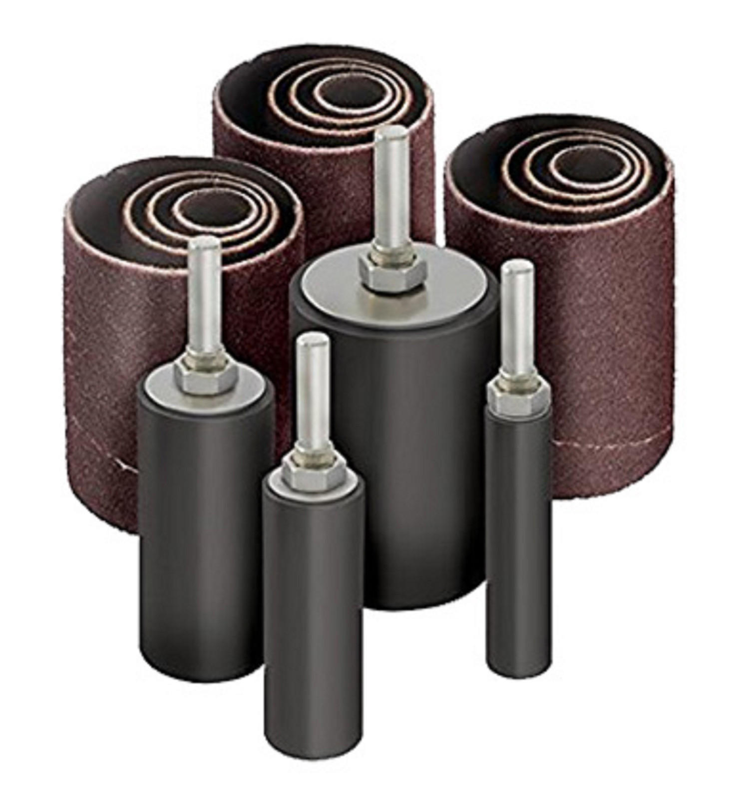 32pc 2″ LONG Sanding Drum & Sleeves Set Kit – Fits Drill Press Spindle Sander