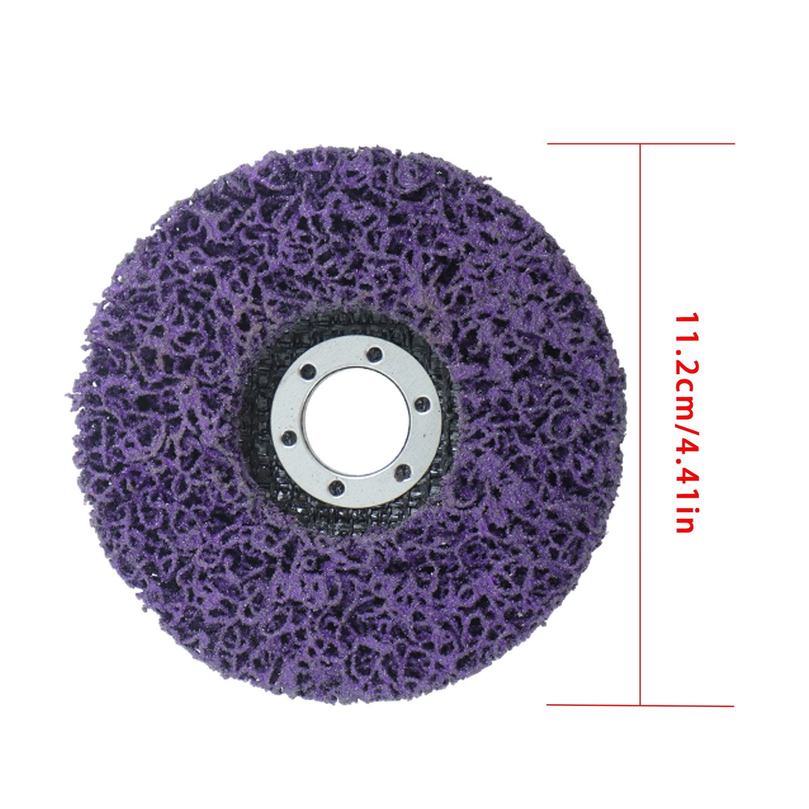 10 Pack: 4-1/2″ x 7/8″ Diamond Discs Stripping Wheel (5 pcs purple & 5 pcs blue)