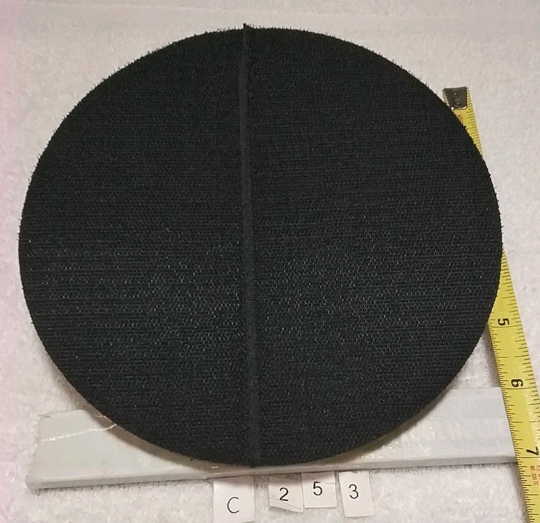 TITAN TOOL 7″ 5/8″×11 TREAD H OOK& LOOP BACKING PAD