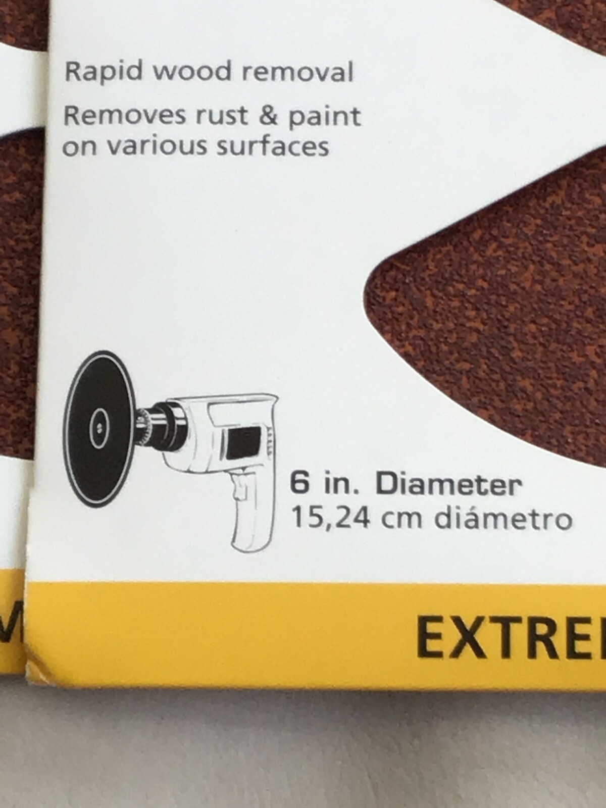 Lot Of 3 PKS Master Mechanic #160869 6” Stick-On 60 Grit Sanding Discs USA