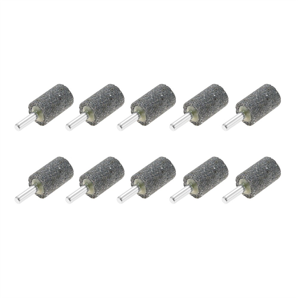 10 Pack Cylindrical Grinding Stone 20mm Use For Rough Grinding Of Ordinary Steel