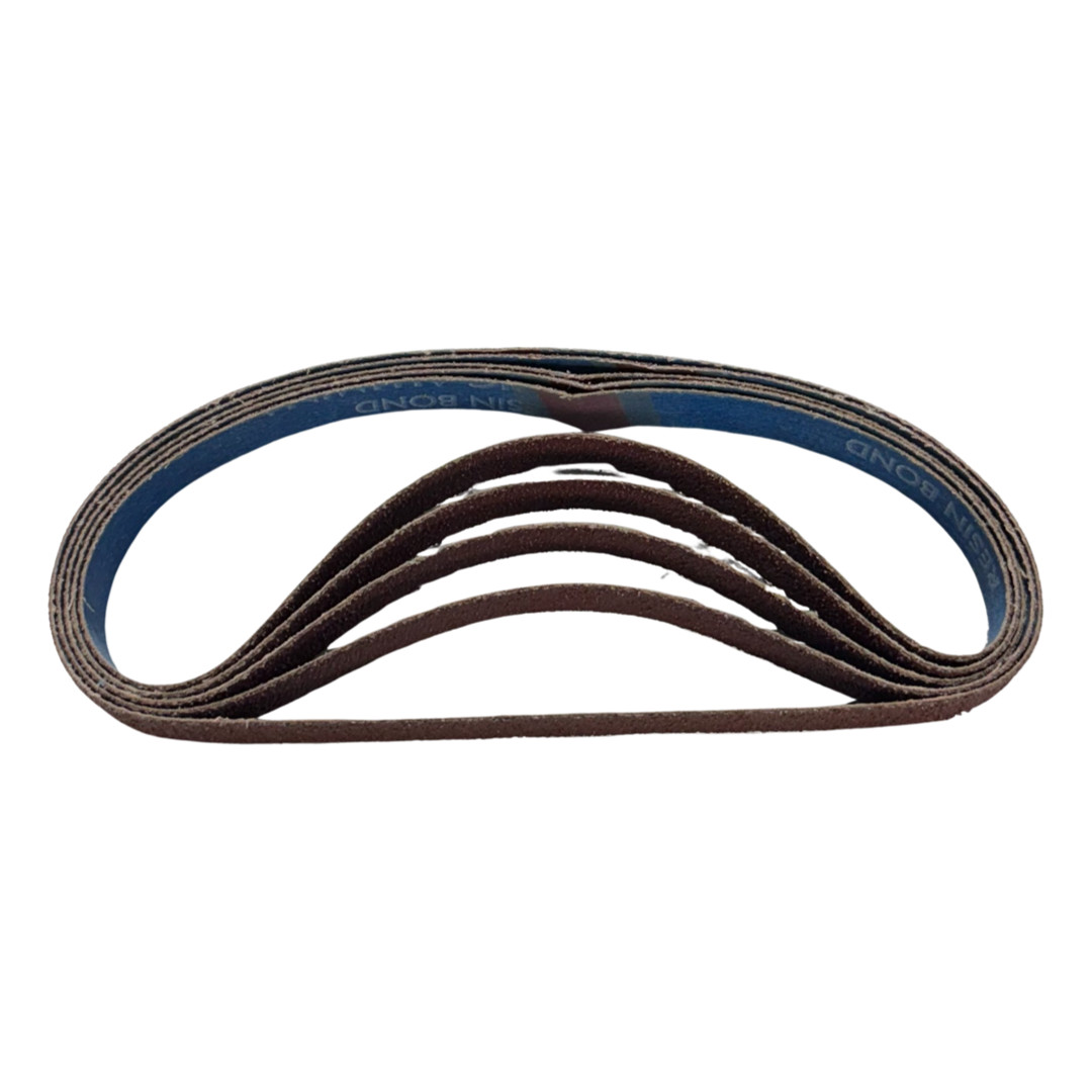 Merit 3/4″ x 20-1/2″ Abrasive Sanding Belt 50 Grit Ceramic Alumina 5 Pack