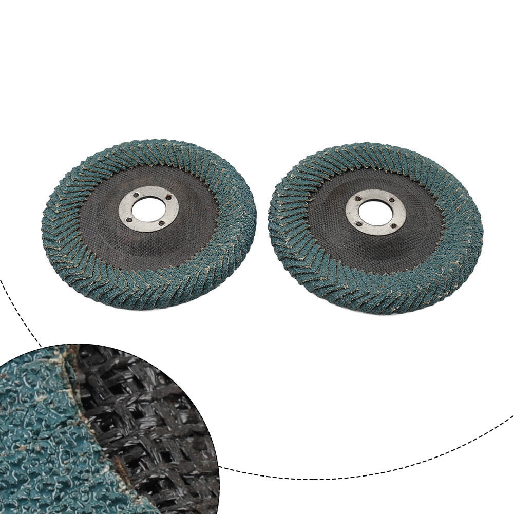 4/4.5/5” Sanding Flap Disc Grinding Wheel U-shaped for Angle Grinder 60 Grit