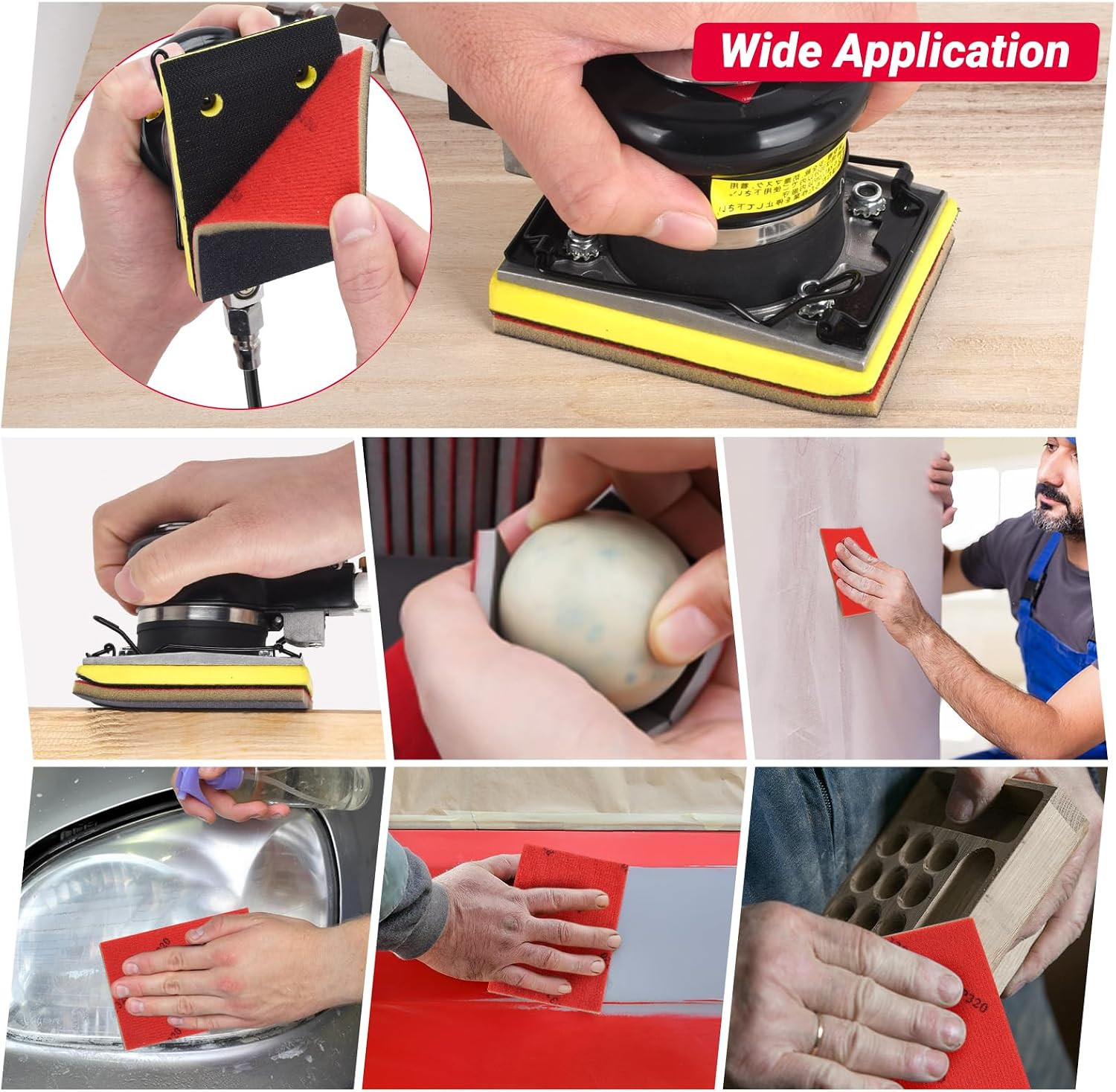 28 PCS 180-3000 Grit Sanding Sponge,Soft Foam Sanding Block,Ultra Fine Sanding P