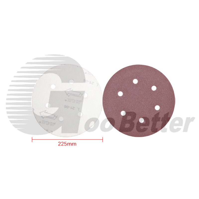 225mm Sanding Discs Pads Sandpaper 9 inch Orbital Hook and Loop 40-2000 Grit