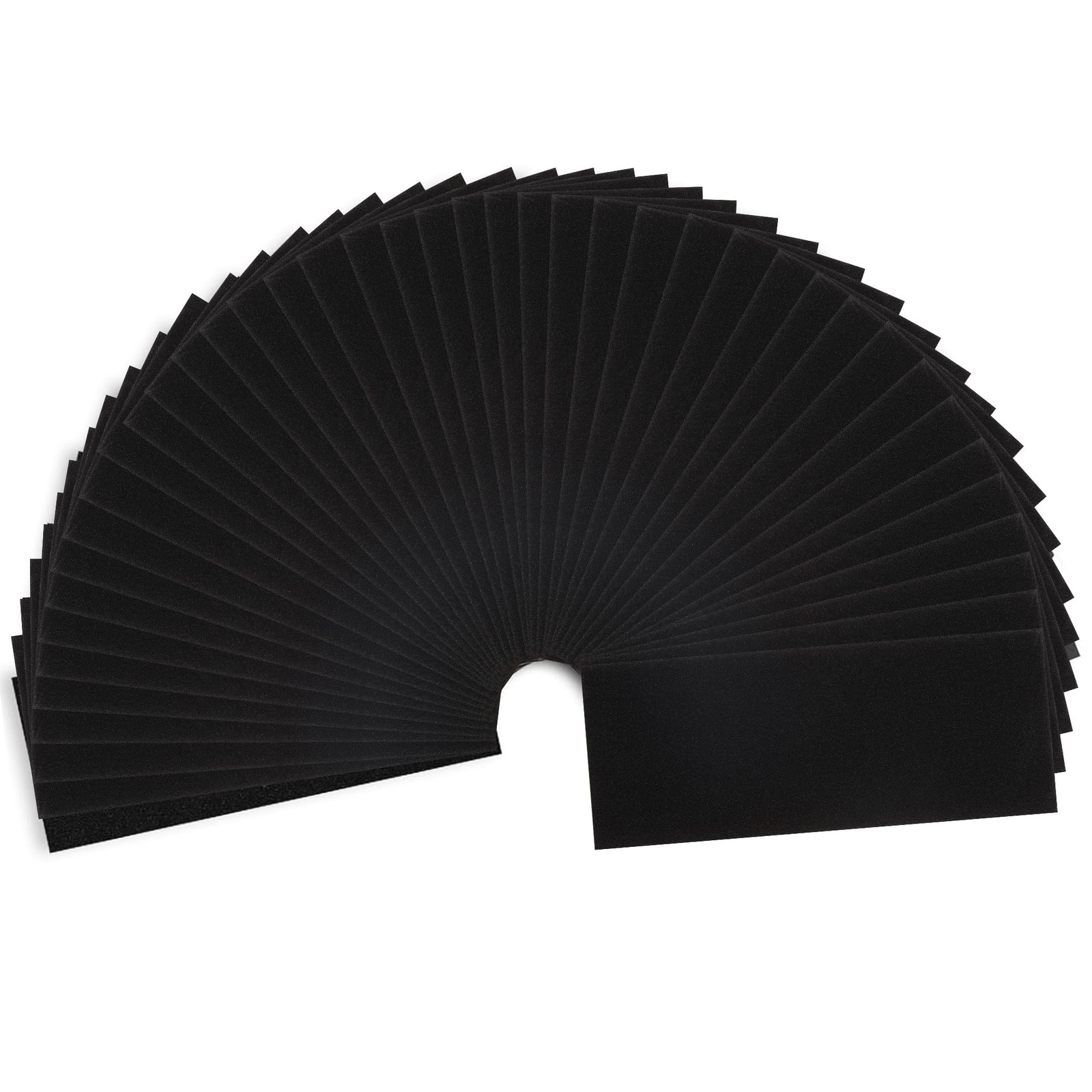 42Pcs Sandpaper Assortment,120/220/400/600/800/1000/2000 Grit, 9 x 3.6 Inch, …