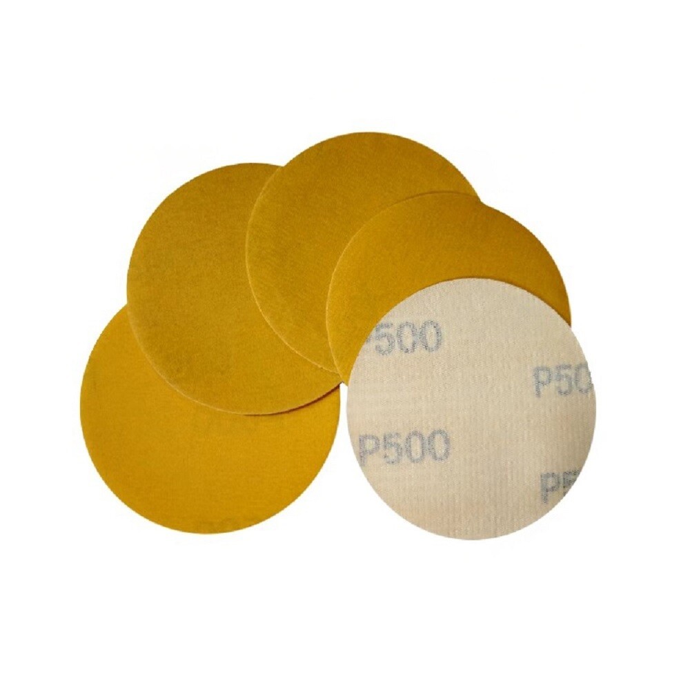 125mm Dry Sanding Discs No-Hole 5 Inch Hook & Loop Round Sand Paper 40-1000 Grit