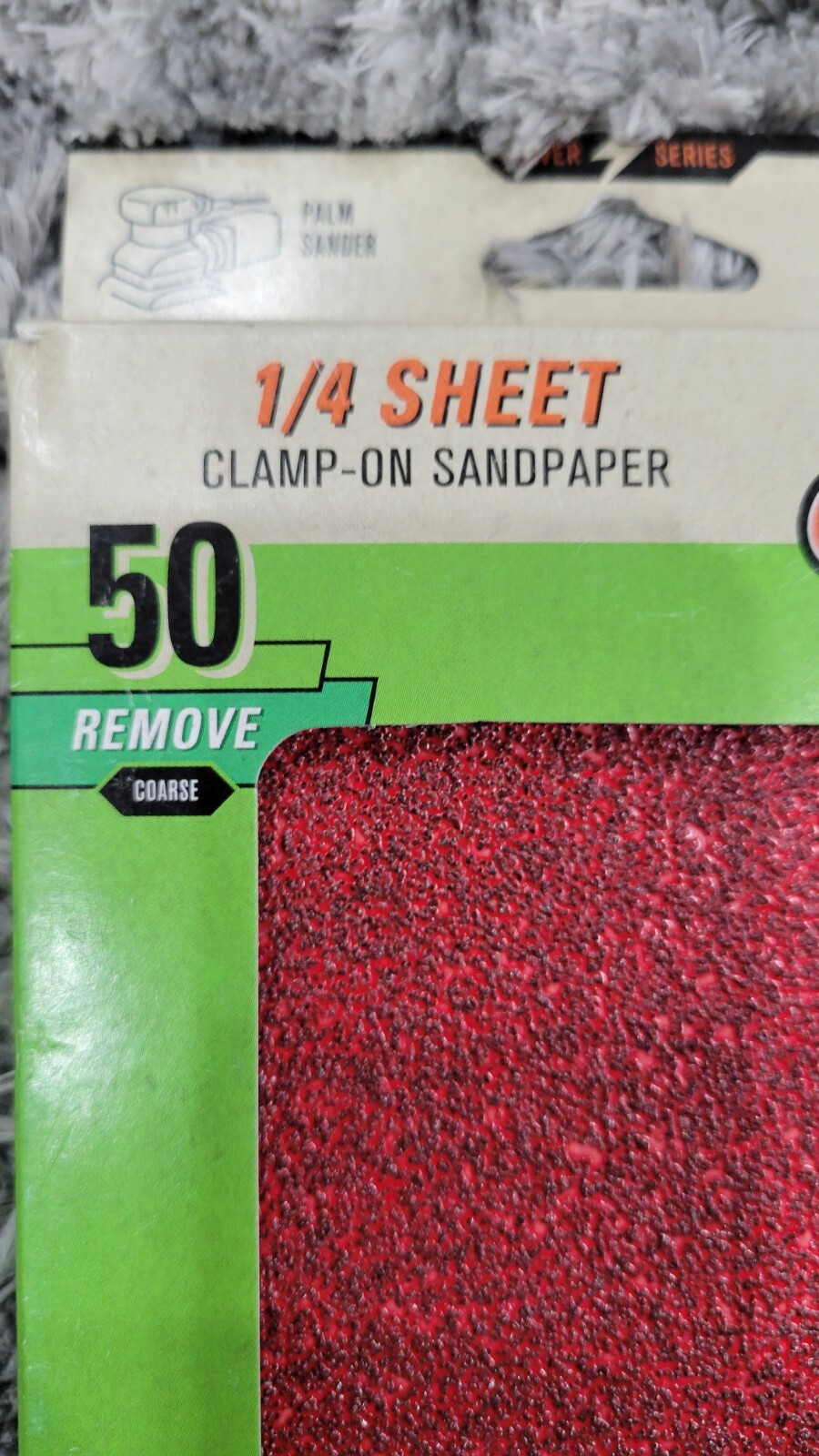 50 Grit Coarse Gator brand Sandpaper 1/4 Sheets 4.5″ x 5.5″ 20 SHEETS (LOT OF 2