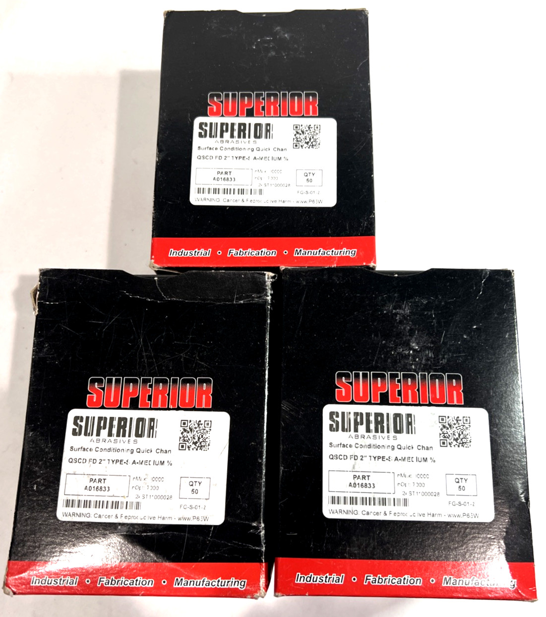 Superior Surface Conditioning Quick Change QSCD FD 2″ Type-S Medium (3-Boxes)