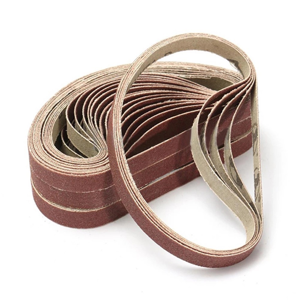 Sanding Belts 10Pcs/Set 13��457mm 40 80 120 180 320 Grit Abrasive Grinding