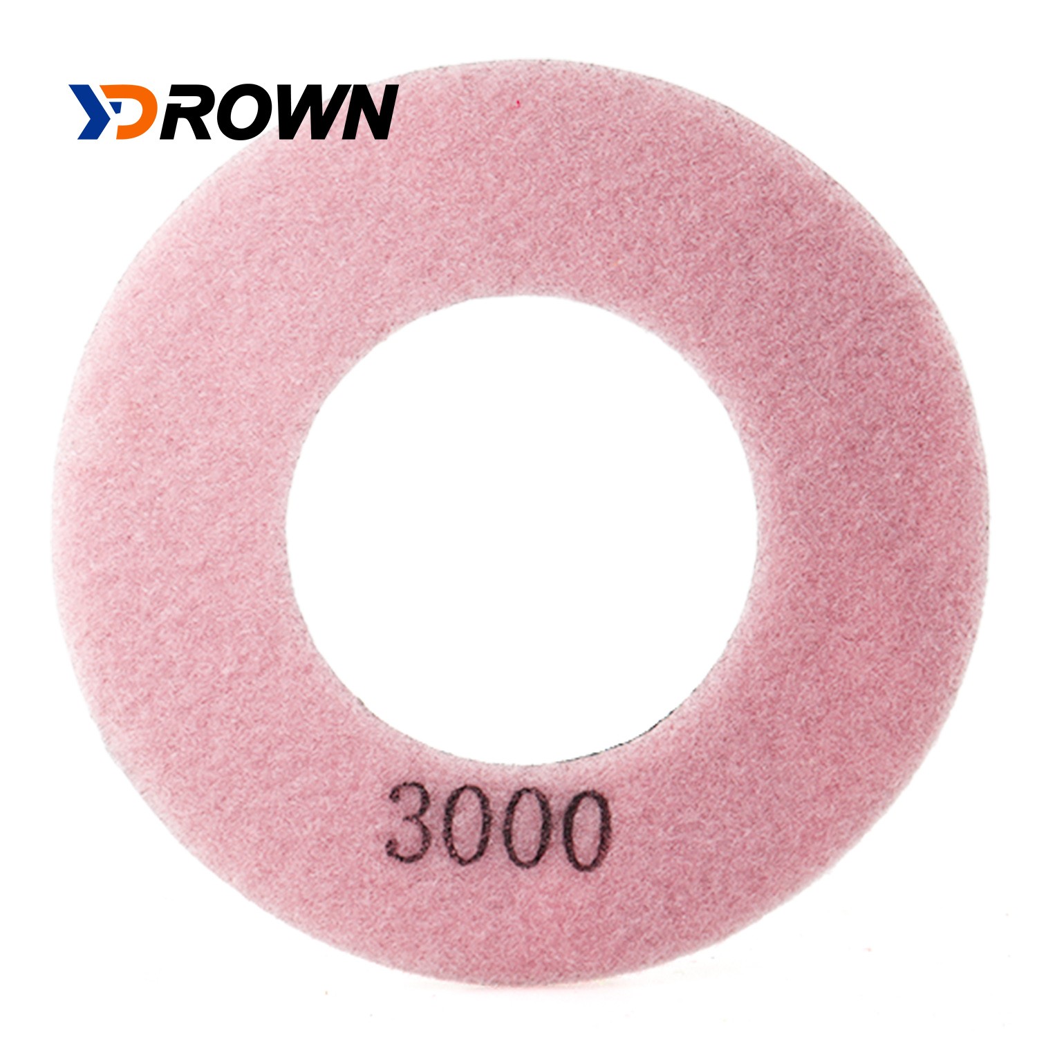 5″ 2PCS Diamond Polishing Pad 2mm Thickness Sanding Disc Dry Use Polisher Tool