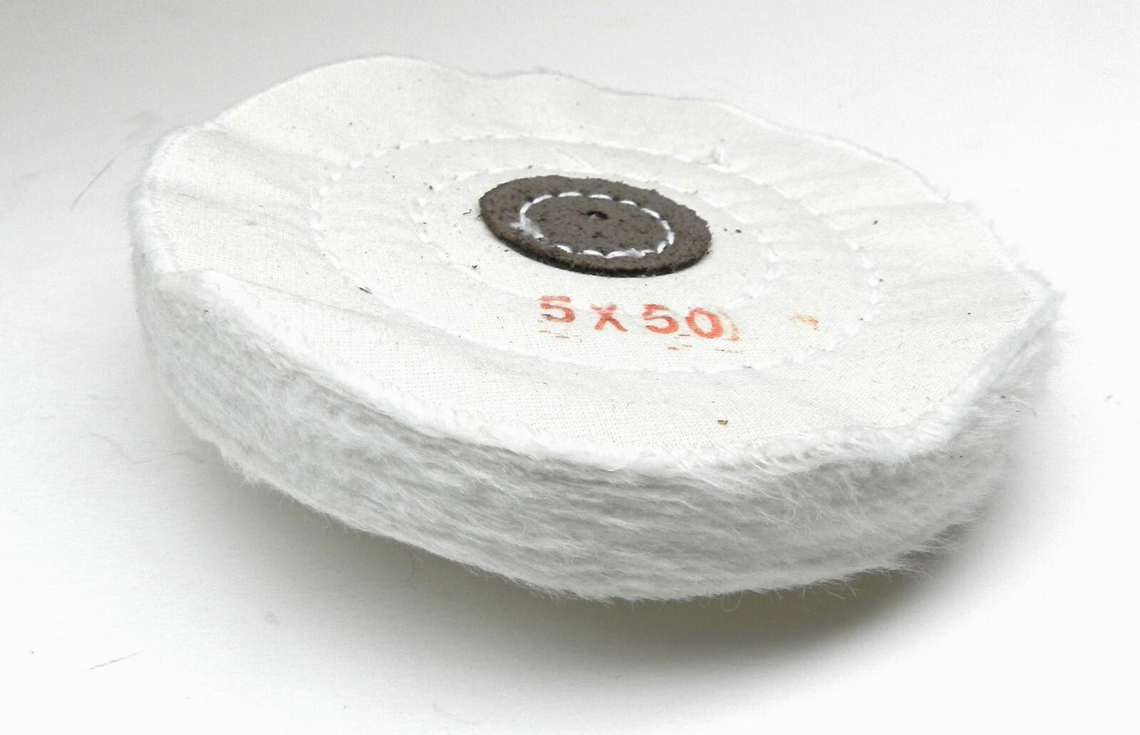 5″ Polishing Buff Finex Muslin White 50Ply Buffing Wheel Polish Jewelry