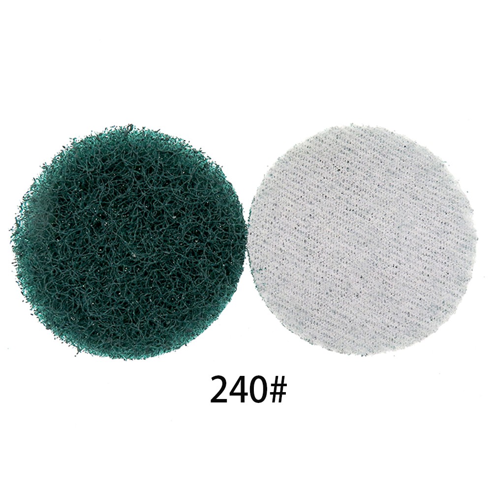 3″ 75mm Nylon Fiber Scouring Pads Hook & Loop Abrasive Cleaning Pad 240~2000Grit