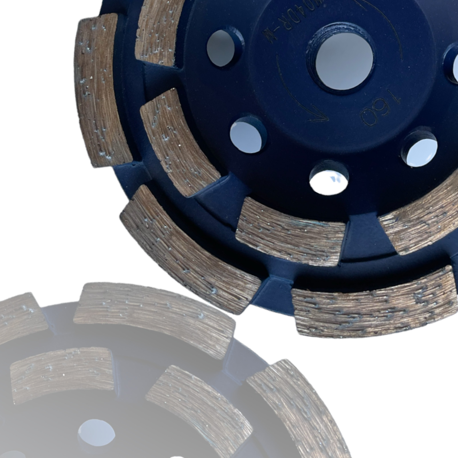 4 Inch Diamond Cup Wheel for Grinding Concrete and Masonry, Double Row