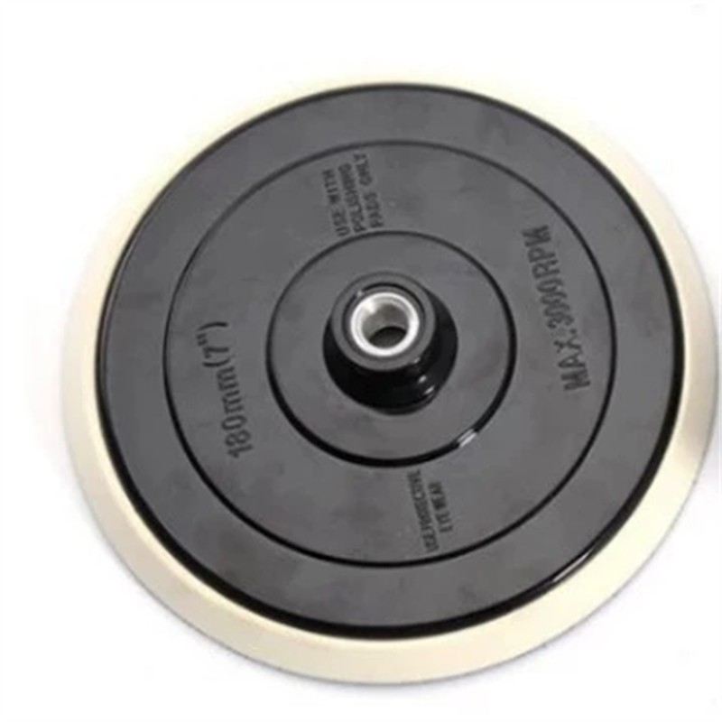 7″ Backing Plate Hook and Loop for Rotary Polisher Buffer – Professional Quality