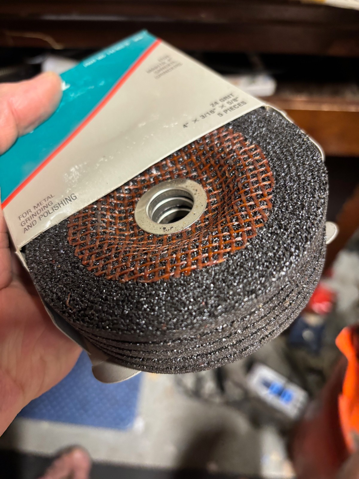 Makita Cut off Wheels Abrasive Discs Lot over 195 NOS, 4″ 24 grit 80 NOS