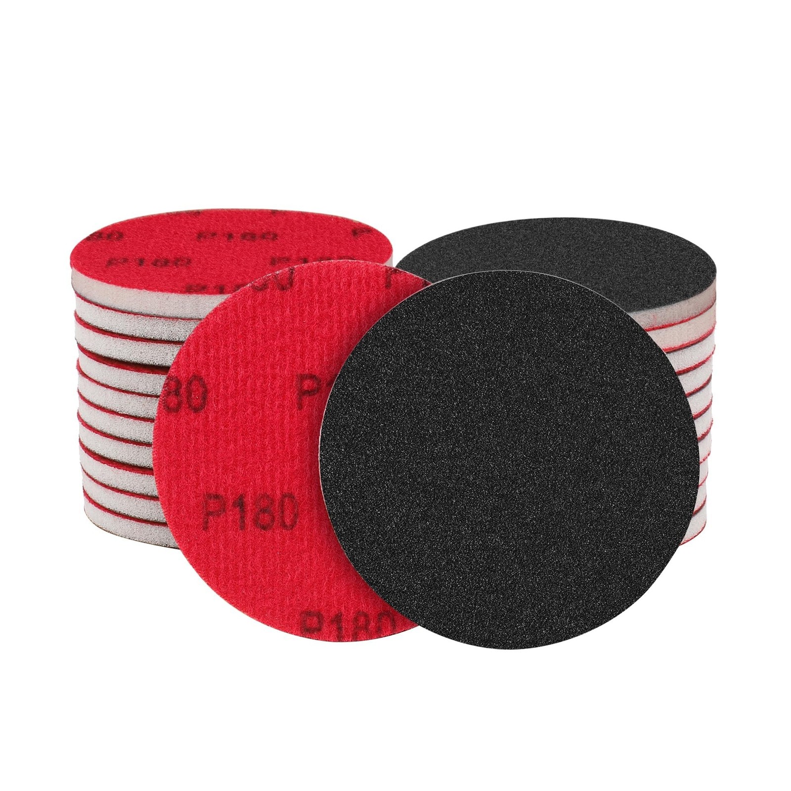 12Pcs 6 Inch Hook and Loop Sanding Sponge Discs 180-3000 Grit Wet Dry Sanding…