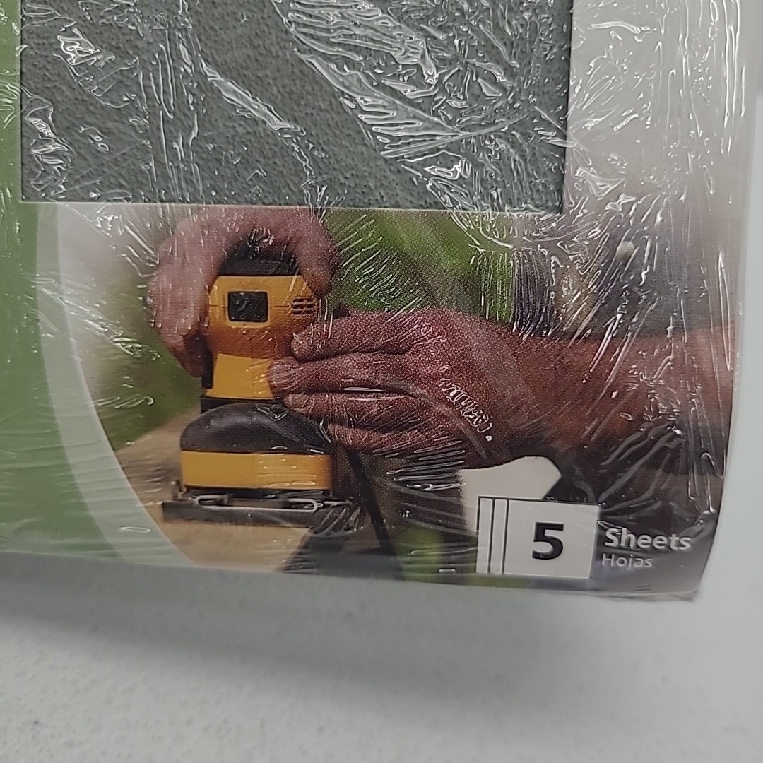 Shopsmith Film Finishing Sheets P80 Grit Sandpaper 1/4″ Sanders Case Of 50