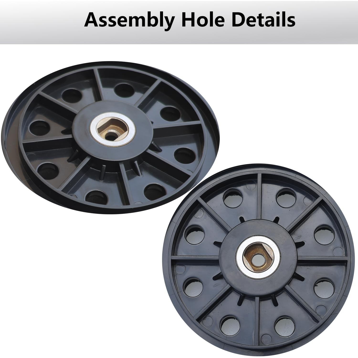 9 Inch 8 Hole Drywall Sanding Pad for Sander, Replacement 9