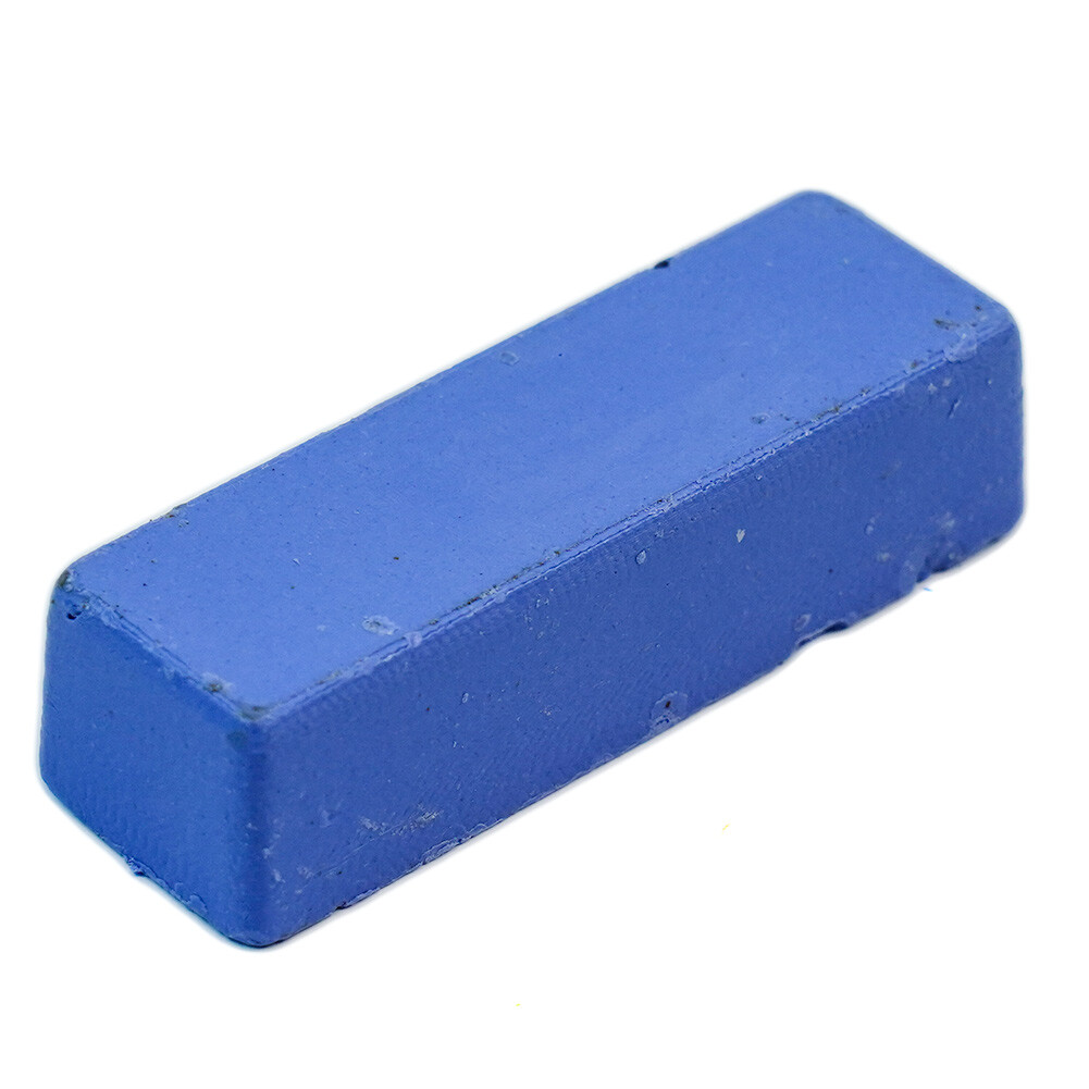 Blue Metal Polishing Compound | Buffing Polish Rouge Paste Chrome Aluminum