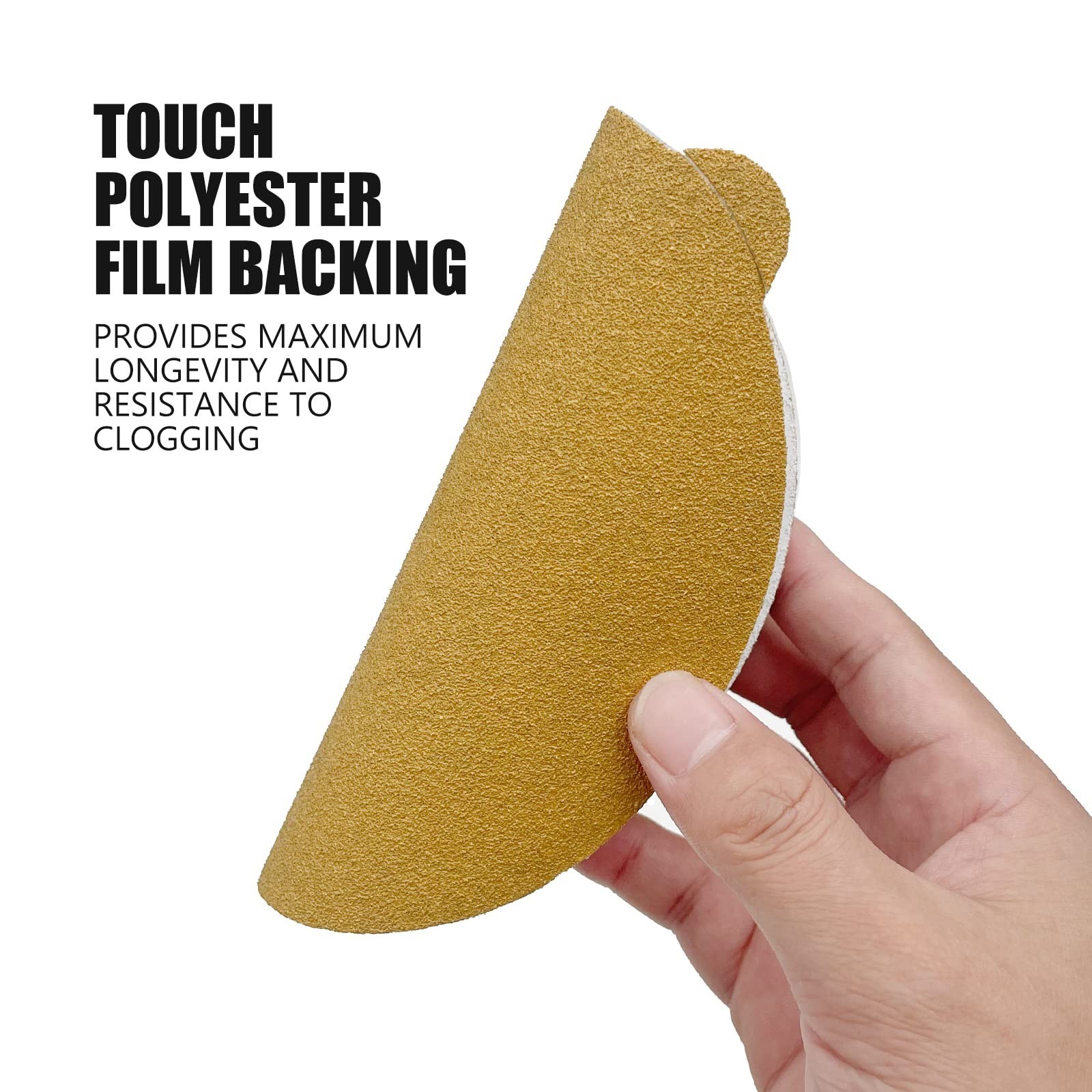 80 Grit Sanding Discs, 6 Inch Sticky Back Sandpaper Round Self Adhesive Sand …