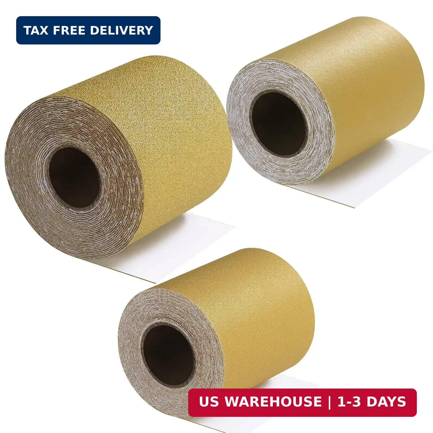 80, 180, 320 Grit PSA Longboard Sandpaper Kit, Total 15 Yards, 2-3/4″ Wide, Cont