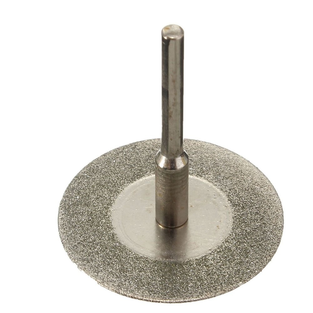 Diamond Cutting Wheel Cut Off Discs Coated Rotary Disc Φ:22mm, Silver-colored