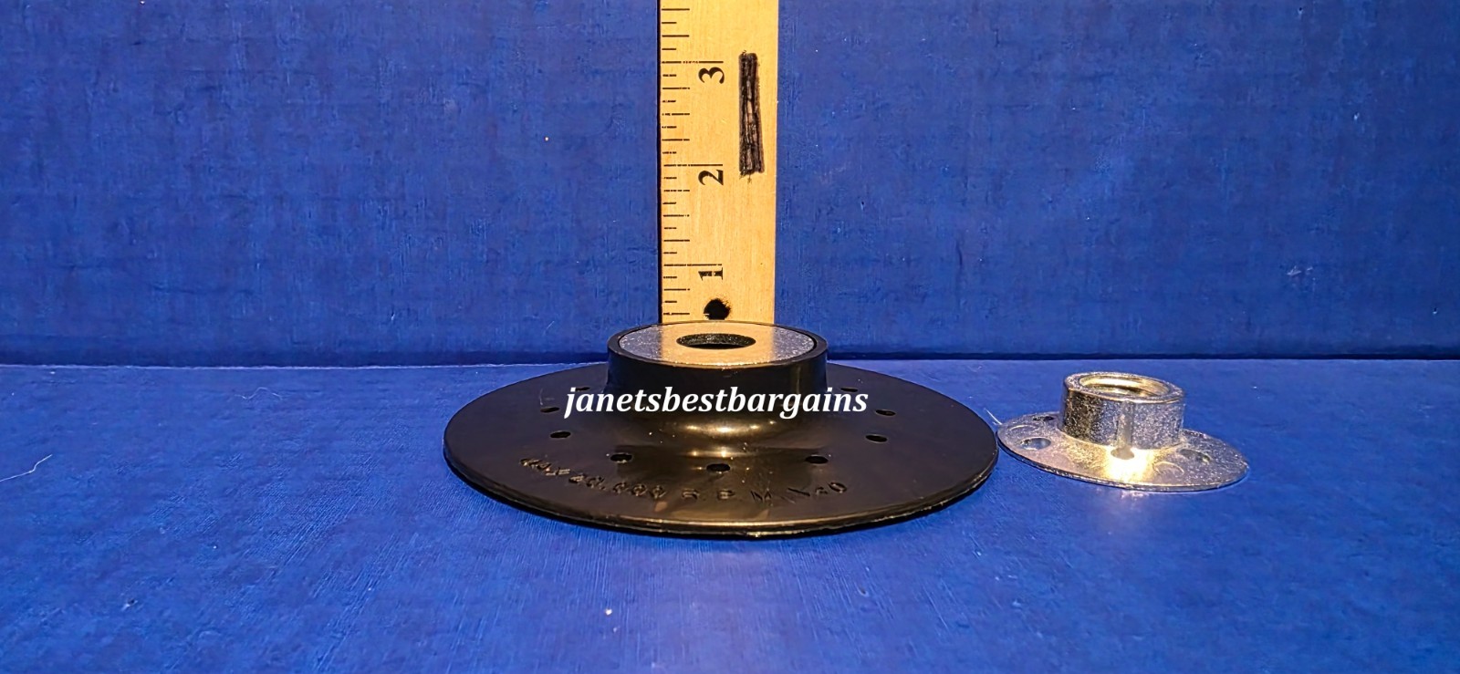 Angle Grinder 4.5″ Resin Fiber Backer Backing Pad 5/8″-11 Threaded Locking Nut