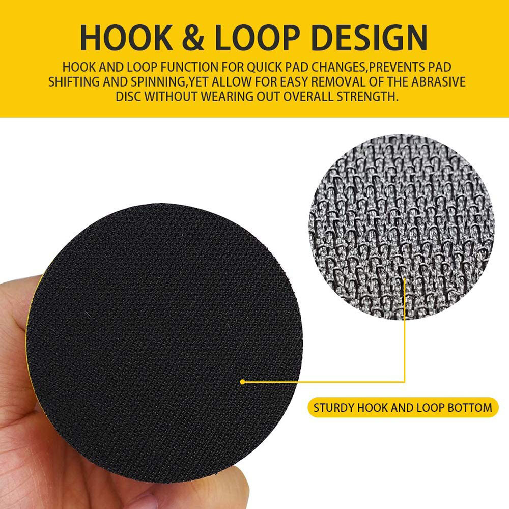 Sanding Block 5 Inch Hand Sanding Hook And Loop Quick Change Durable 127MM 5 In