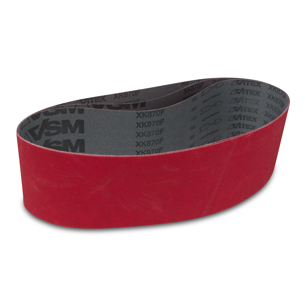 4 X 36 Inch 400 Grit Metal Grinding Ceramic Sanding Belts Extra Long Life 3 Pack
