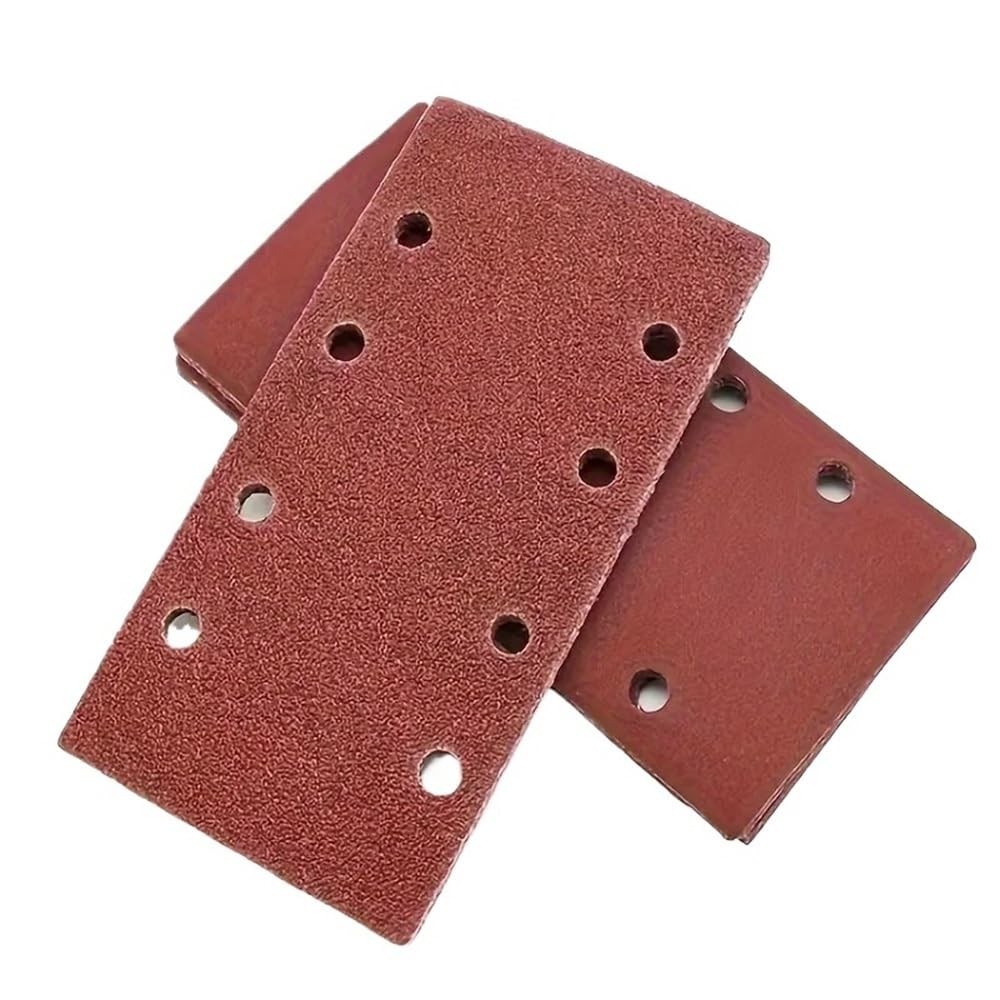 84pcs Square Sandpaper 800 Grit Flocking Grinder Sand Paper Special Shaped 230mm