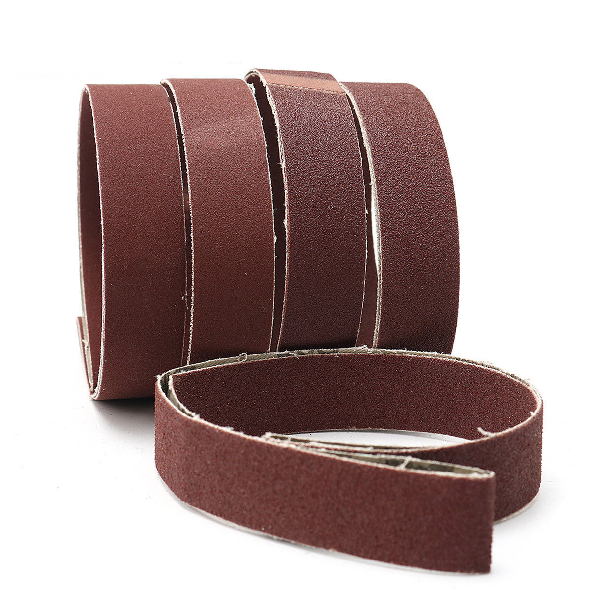 1/5pcs Sanding Belts 25x762mm Aluminum Oxide Sander Abrasive 1″x30″ 60~1000 Grit