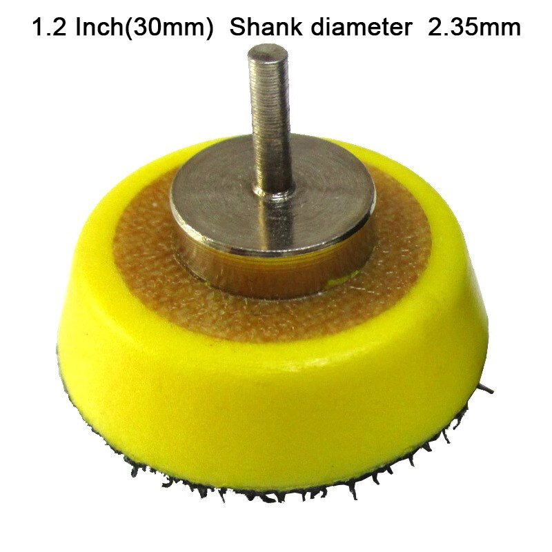 1.2” 30mm Hook&Loop Backing Backed Pad Plate for Sanding Polishing Sander Discs
