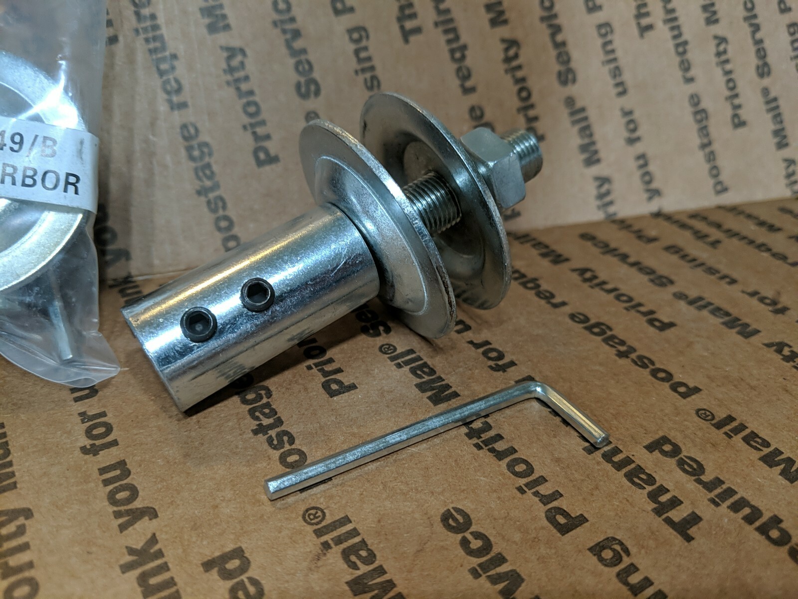 Eazypower 81049 1/2″ Motor Arbor to Threaded Shaft Adapter
